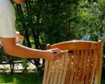 Ošetrovacia a udržiavacia sada na teakové drevo - CLOU Teakholz Pflegeset – Obrázok 6